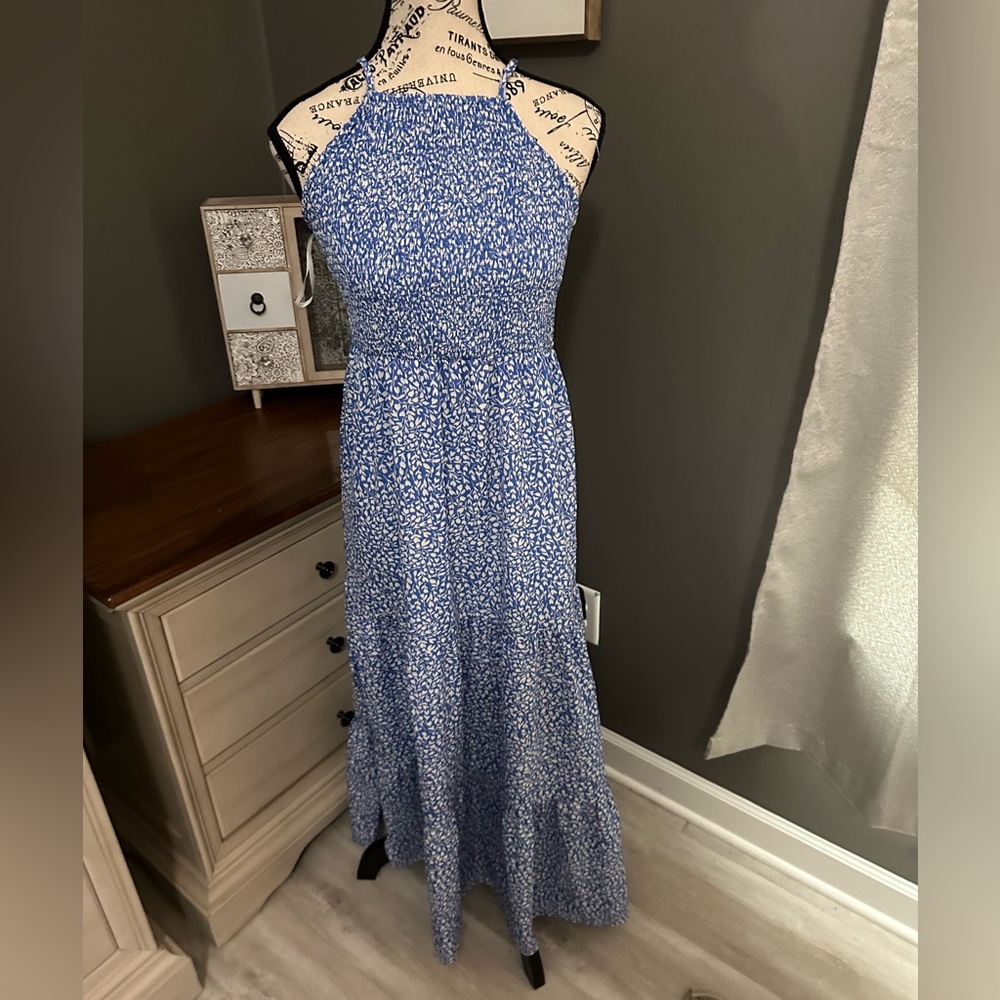 Pink Lily beautiful blue summer dress